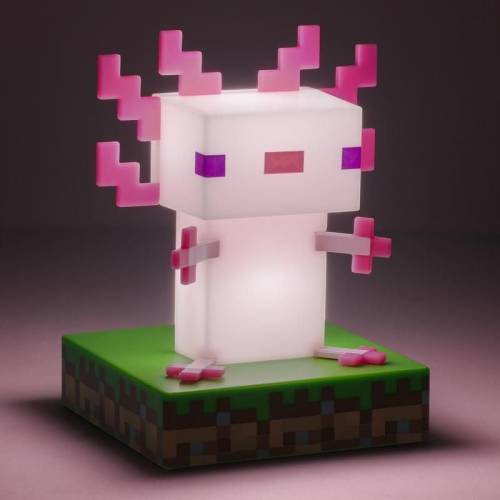 MINECRAFT - Axolotl - Icon Light 4,3 cala