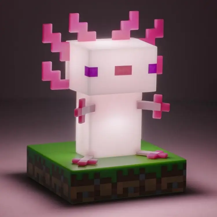 MINECRAFT - Axolotl - Icon Light 4,3 cala