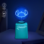 STITCH - Ohana - Lampa neonowa LED 20cm