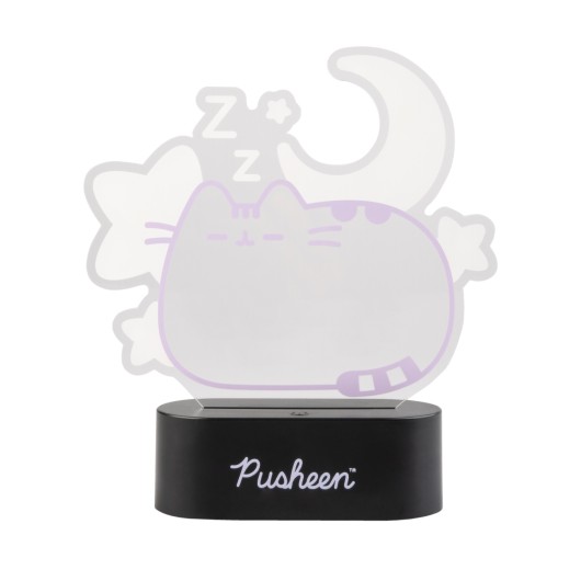 PUSHEEN - Sleep - Neonowa lampa dekoracyjna - 17cm