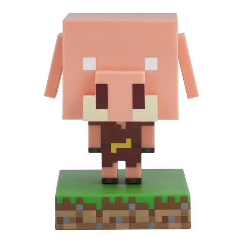 MINECRAFT - Świnia - Lampa z ikoną 4,3 cala