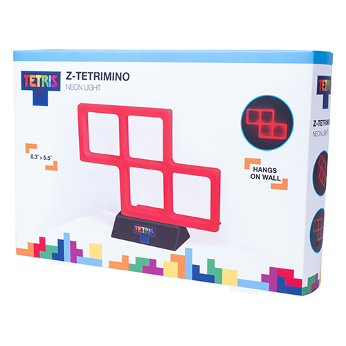 TETRIS - Red Z - Neonowe światło nastrojowe