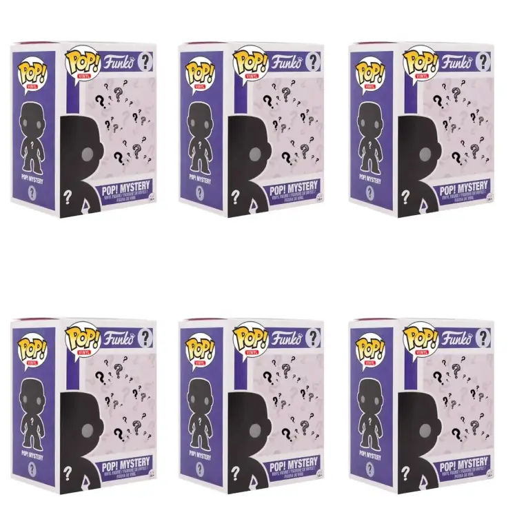 6x STAR WARS Mystery Funko pop! -  NIESPODZIANKA Losowa figurka Funko POP!