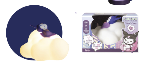 KUROMI - Dekoracyjna chmura świetlna - 15cm