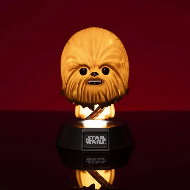 STAR WARS - Chewbacca - Lampa świetlna z ikoną 3D