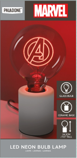 MARVEL - Avengers - Lampa neonowa LED