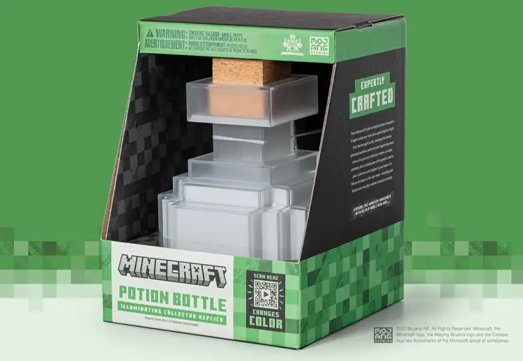 MINECRAFT - Świetlisty eliksir - Replika kolekcjonerska 16 cm