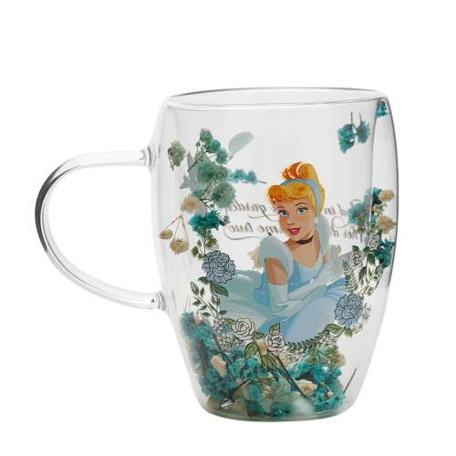 DISNEY PRINCESS - Kopciuszek - Szklanka z suszonymi kwiatami 10 uncji