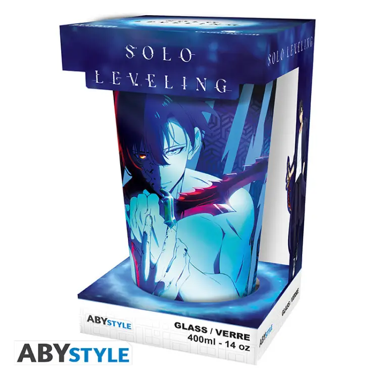 SOLO LEVELING - Sung Jinwoo - Szklanka Premium XXL 400ml