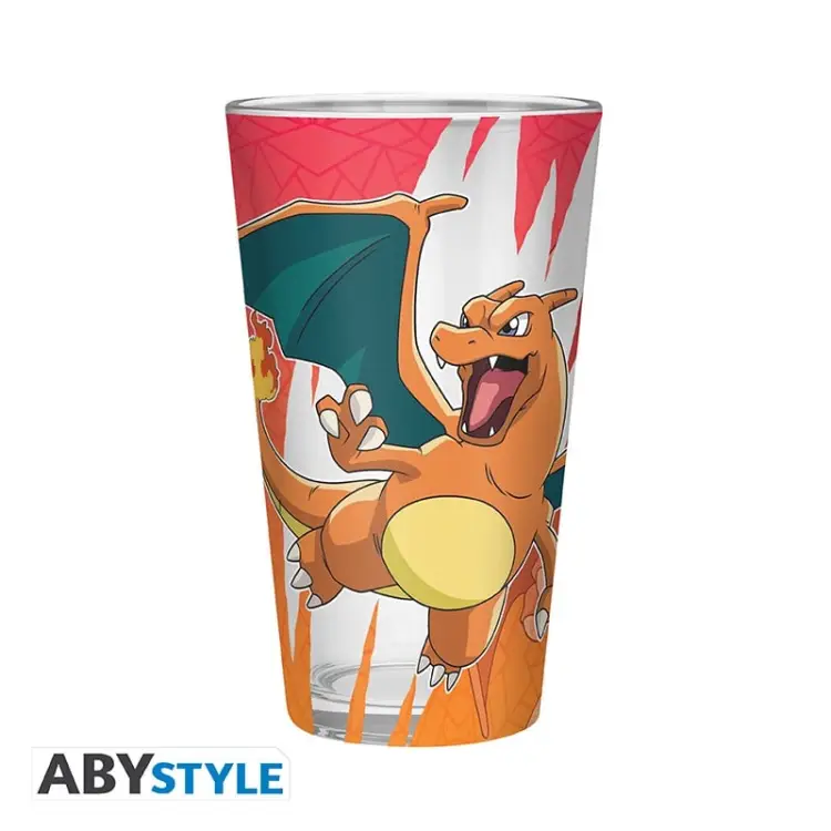 POKEMON - Charizard - Szklanka Premium XXL 400ml