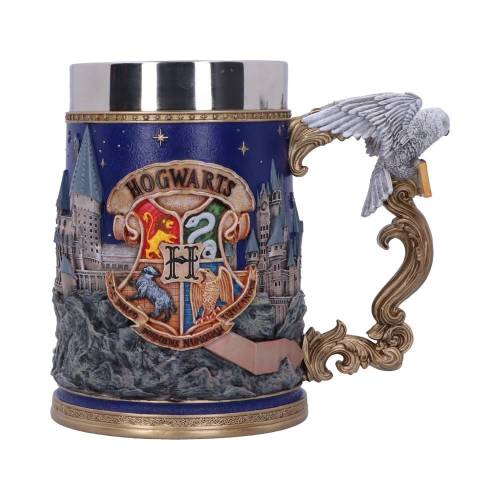 HARRY POTTER - Hogwart - kufel z żywicy 15,5 cm
