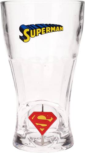 DC - Superman "Obracające się logo" - Szkło "9x17x9cm"
