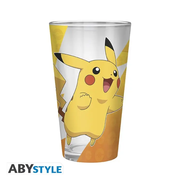 POKEMON - Pikachu "Metal Effect" - Szklanka Premium XXL 400ml