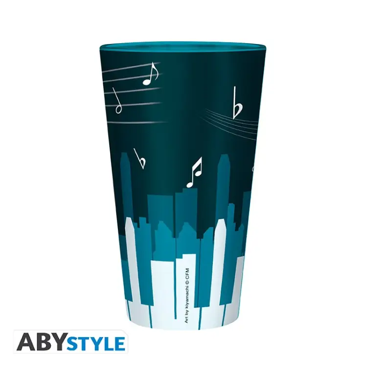 HATSUNE MIKU - Muzyczne miasto - Szklanka XXL 400ml