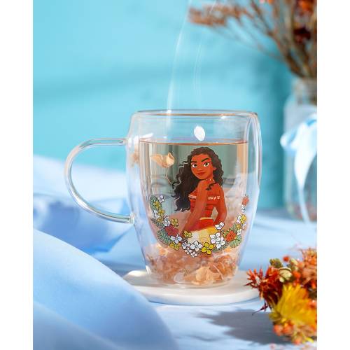 DISNEY PRINCESS - Moana - Szklanka z suszonymi kwiatami 10 uncji