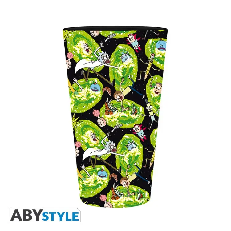 RICK & MORTY - Szklanka XXL 400ml - Portale