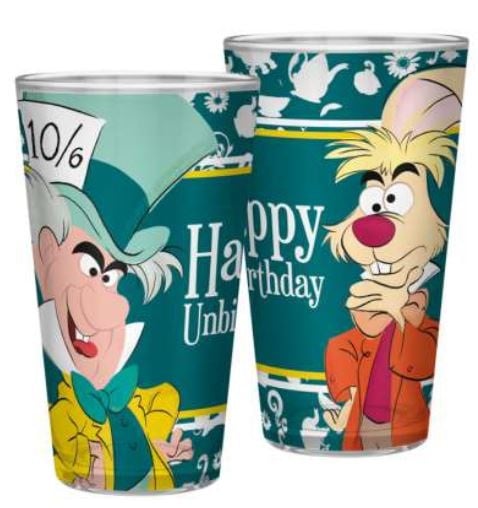 DISNEY - Alice Happy Unbirthday - Szklanka XXL 400ml
