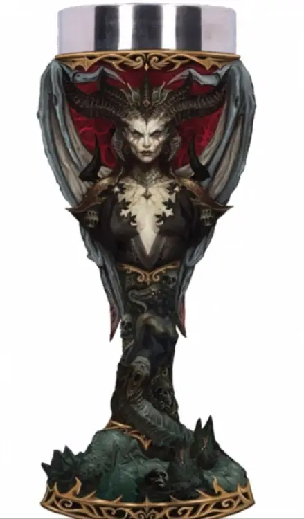DIABLO IV - Lilith - kielich z żywicy 19,5 cm