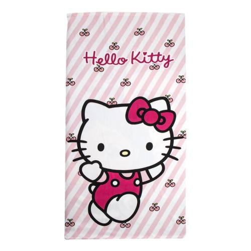 HELLO KITTY - Ręcznik plażowy 70x140cm