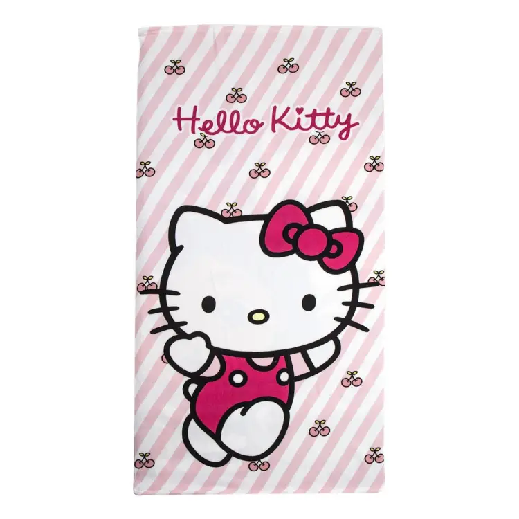 HELLO KITTY - Ręcznik plażowy 70x140cm