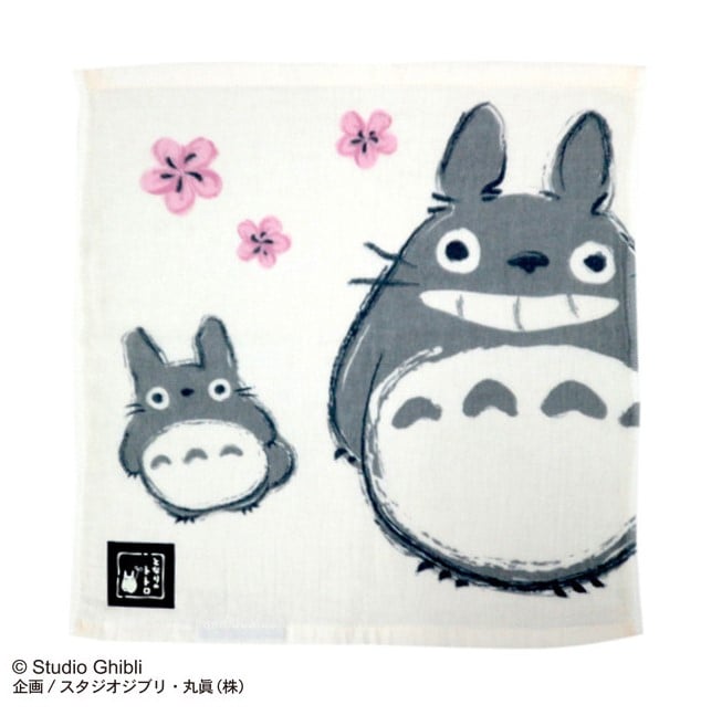MY NEIGHBOR TOTORO - Totoro Sakura - Mini ręcznik Imabari 34x36cm