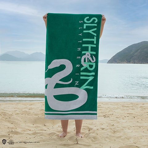 HARRY POTTER - Slytherin - Ręcznik plażowy 100% bawełna '70x140cm'