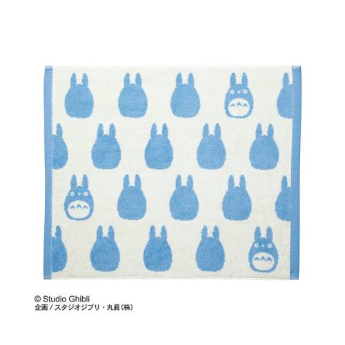 MY NEIGHBOR TOTORO - Niebieski Totoro - Duży ręcznik 50x60cm