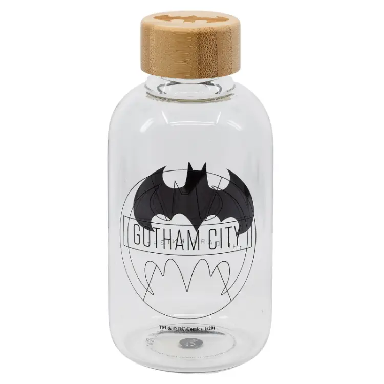 BATMAN - Szklana butelka - Mały rozmiar 620ml