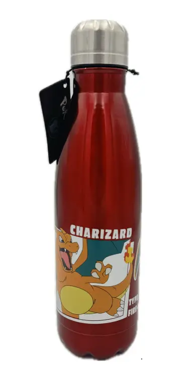 POKEMON - Charizard - Butelka ze stali nierdzewnej 26 uncji