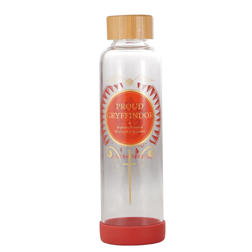 HARRY POTTER - Dumny Gryffindor - Szklana butelka na wodę 500ml