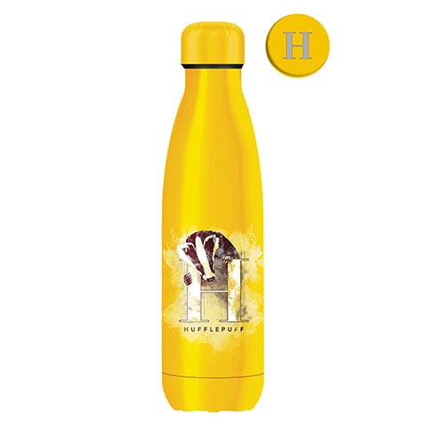 HARRY POTTER - Hufflepuff - Izolowana butelka 500ml