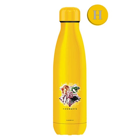 HARRY POTTER - Hufflepuff - Izolowana butelka 500ml