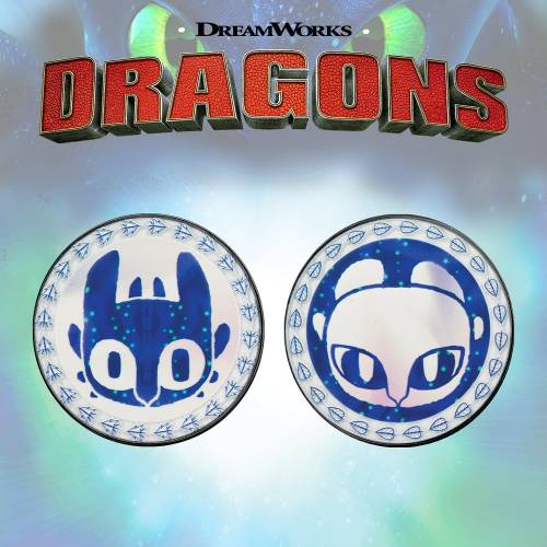 HOW TO TRAIN YOUR DRAGON - Szczerbatek - moneta z limitowanej edycji