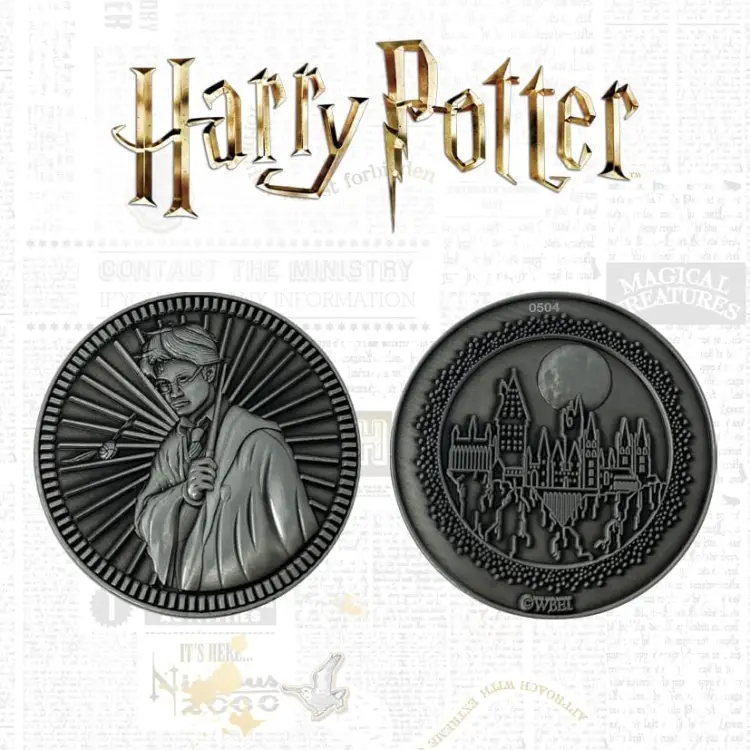 HARRY POTTER - Harry - moneta z limitowanej edycji kolekcjonerskiej