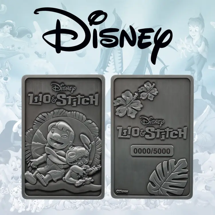 LILO & STITCH - Limitowana edycja metalowych sztabek