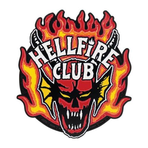 STRANGER THINGS - medalion klubu Helfire - replika z limitowanej edycji