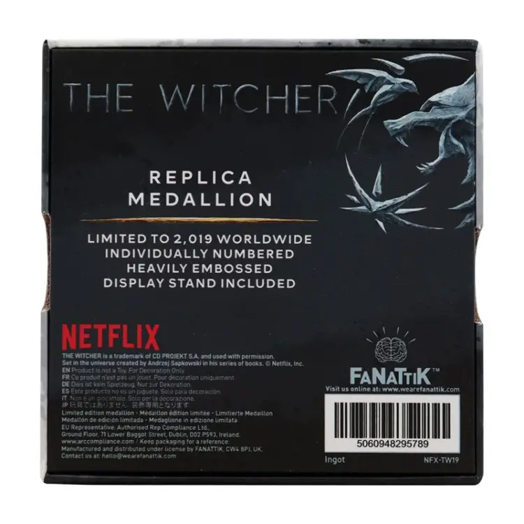 THE WITCHER - Medalion Geralta - Replika Edycja limitowana