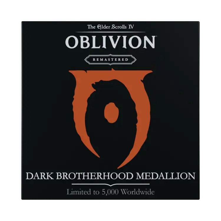 ELDER SCROLLS OBLIVION - Mroczne Bractwo - Medalion z limitowanej edycji
