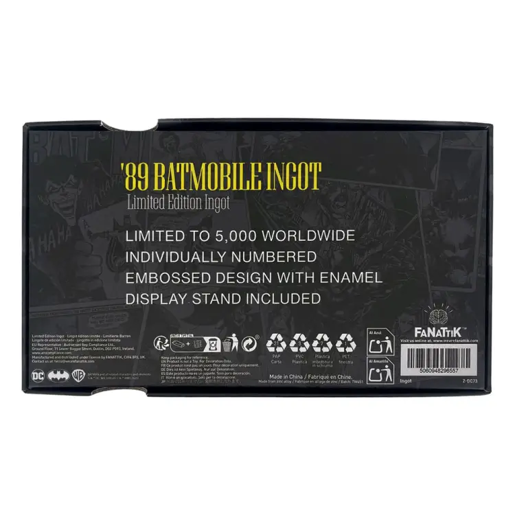DC - Batmobil - Limitowana edycja sztabek XL