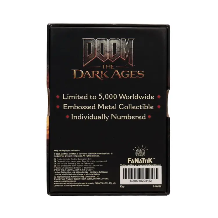 DOOM THE DARK AGES - Secret Key - Replika Edycja limitowana
