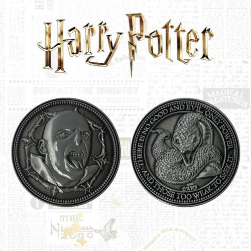 HARRY POTTER - Voldemort - moneta z limitowanej edycji kolekcjonerskiej
