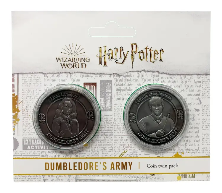HARRY POTTER - Neville i Luna - zestaw 2 monet