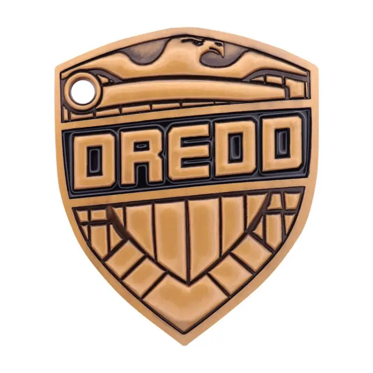 2000AD JUDGE DREDD - Odznaka - Replika Edycja limitowana