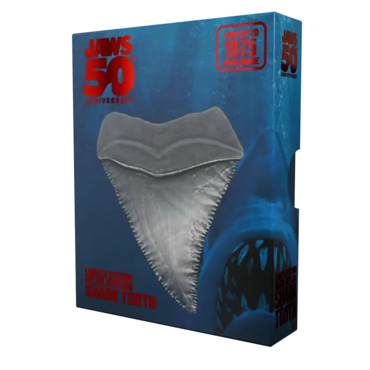 JAWS 50TH ANNIVERSARY - Ząb rekina - medalion z limitowanej edycji