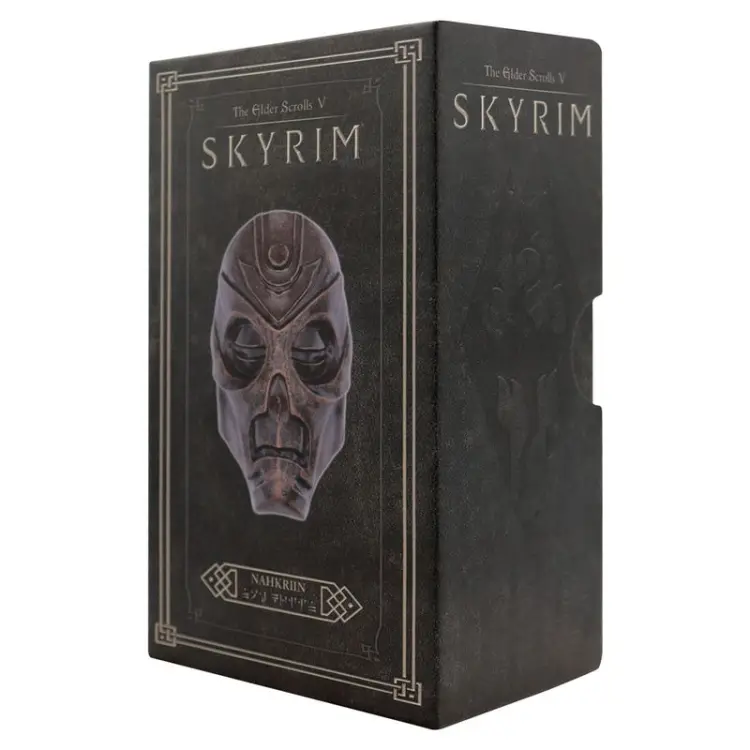 SKYRIM - Maska Smoczego Kapłana Nahkriin - Replika Edycja Limitowana