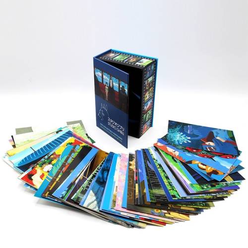 STUDIO GHIBLI - pudełko 100 pocztówek kolekcjonerskich