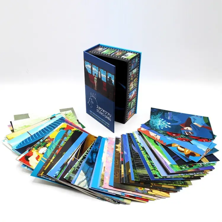 STUDIO GHIBLI - pudełko 100 pocztówek kolekcjonerskich