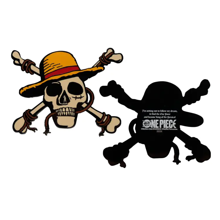 ONE PIECE NETFLIX - Jolly Roger - Limitowana edycja Medaillon