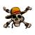 ONE PIECE NETFLIX - Jolly Roger - Limitowana edycja Medaillon