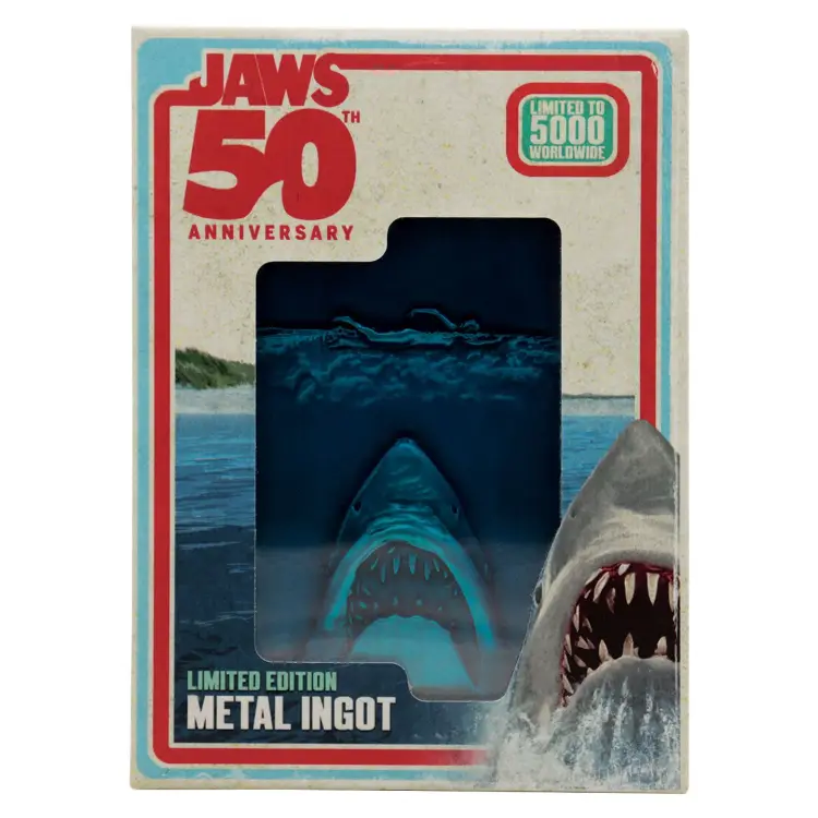 JAWS 50TH ANNIVIVERSARY - Plakat - Limitowana edycja sztabek